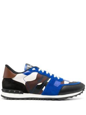 Valentino Garavani Rockrunner camouflage print sneakers