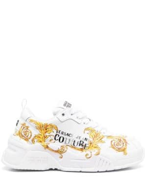 Versace Jeans Couture side logo-print detail sneakers