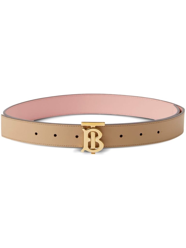 Burberry reversible logo-buckle belt
