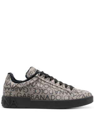 Dolce & Gabbana Portofino jacquard trainers