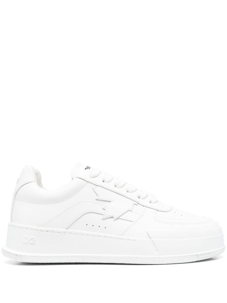 Dsquared2 logo-print lace-up sneakers