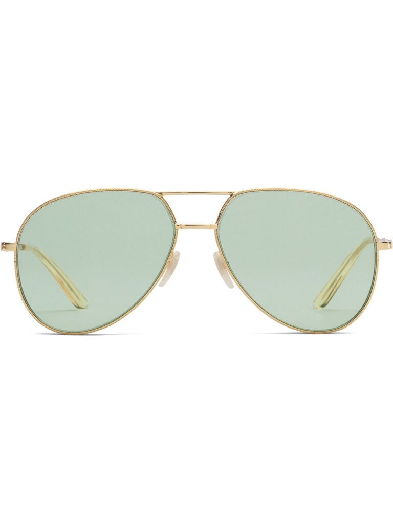 Gucci Eyewear Aviator metal sunglasses
