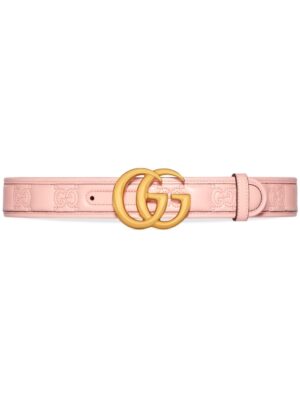 Gucci GG Marmont Matelassé wide belt