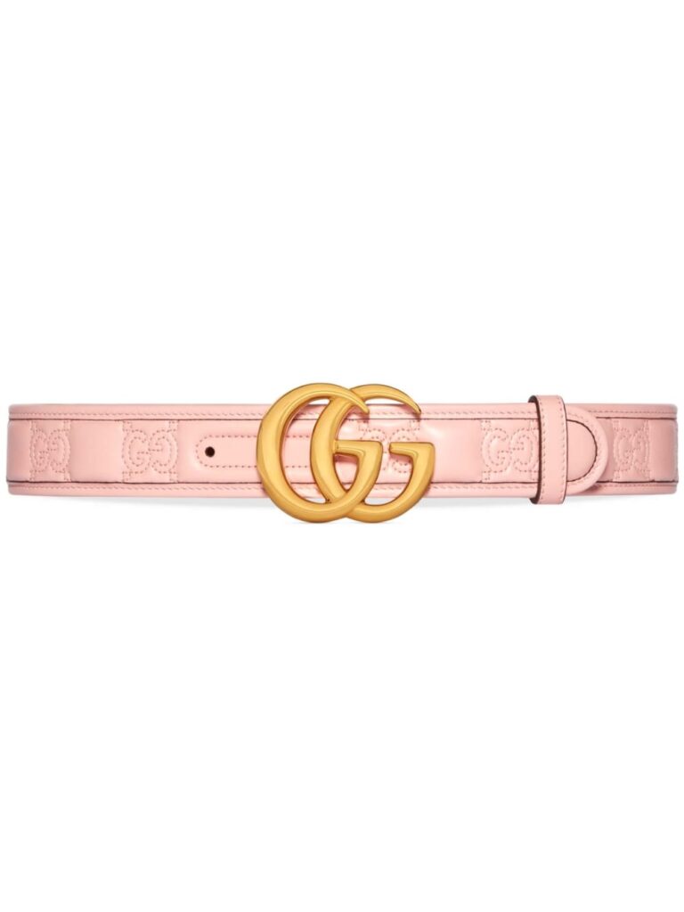 Gucci GG Marmont Matelassé wide belt