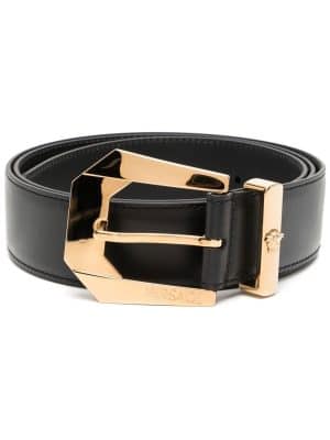 Versace La Greca leather belt