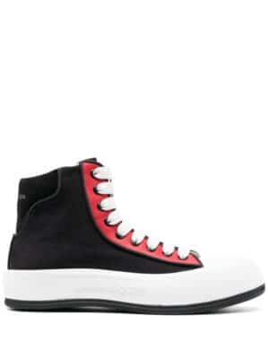 Alexander McQueen Tread Slick lace-up sneakers