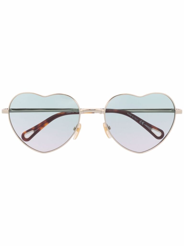 Chloé Eyewear Milane heart-frame sunglasses