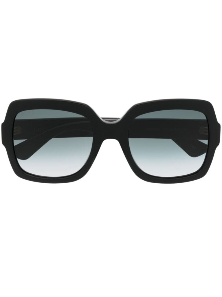 Gucci Eyewear logo-plaque oversize frame sunglasses