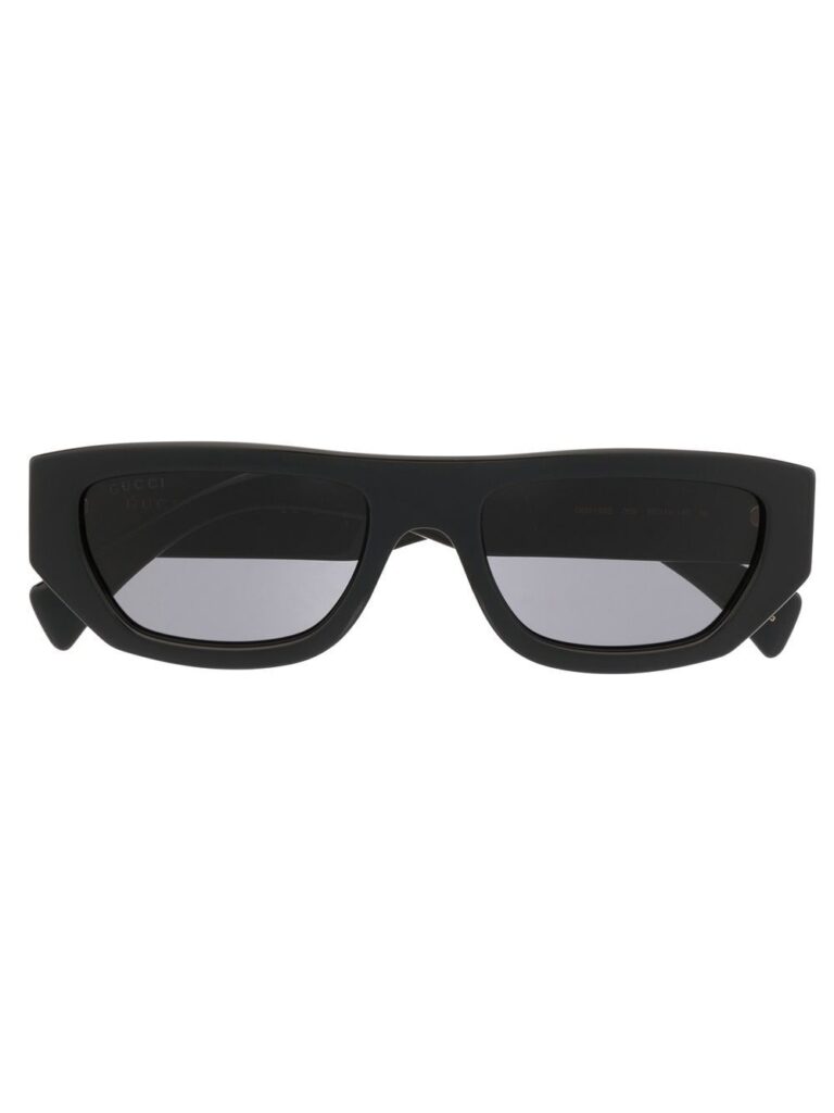 Gucci Eyewear rectangular-frame logo sunglasses