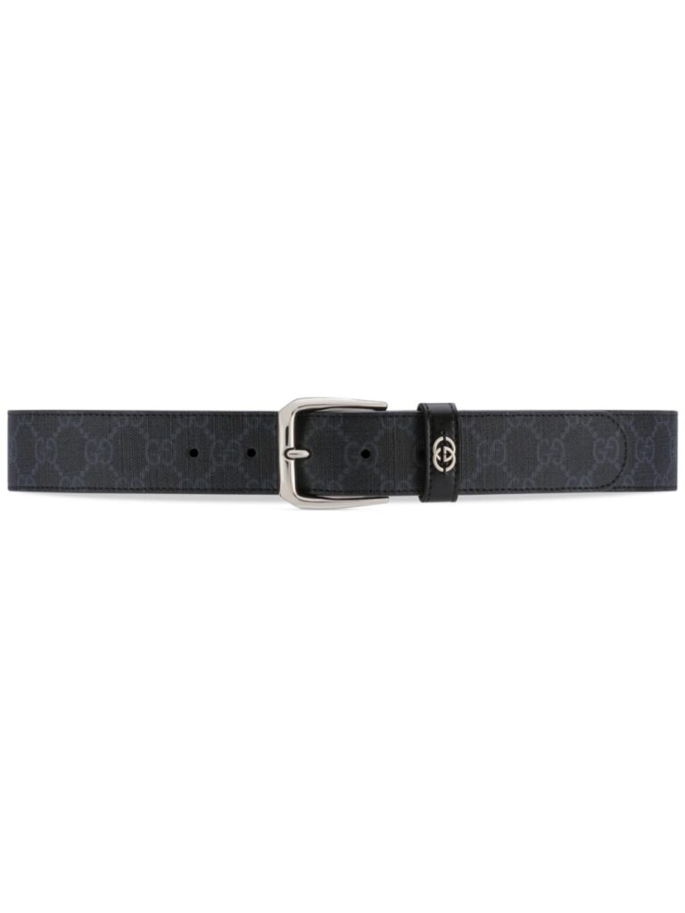 Gucci leather adjustable belt