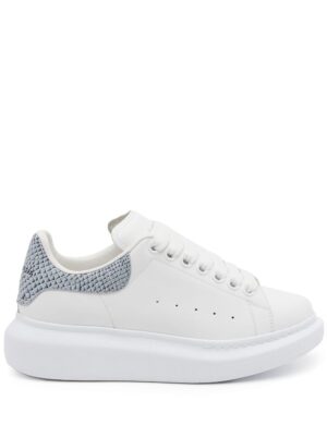 Alexander McQueen Oversized lizard-effect sneakers