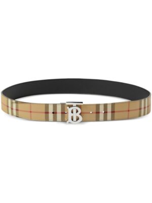 Burberry reversible monogram Vintage-Check belt