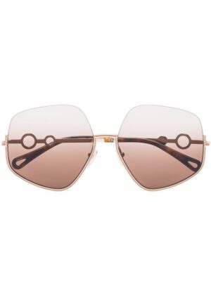 Chloé Eyewear Sofya hexagonal-frame sunglasses
