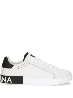 Dolce & Gabbana logo-patch low-top sneakers