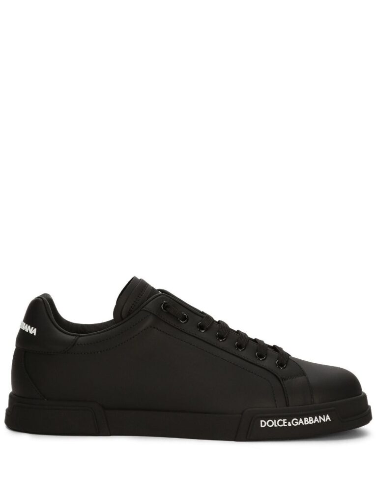 Dolce & Gabbana logo-patch low-top sneakers