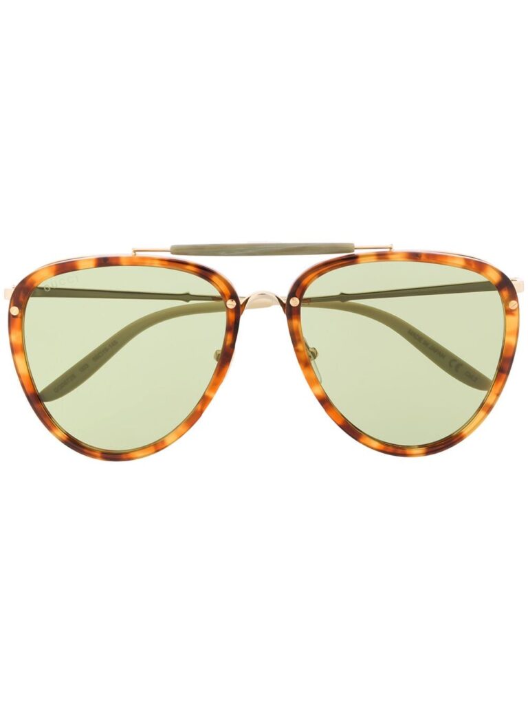 Gucci Eyewear oval frame sunglasses