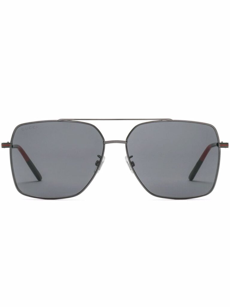 Gucci Eyewear square-frame pilot sunglasses