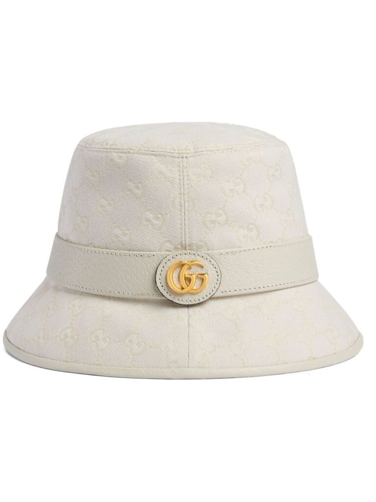 Gucci GG-plaque bucket hat