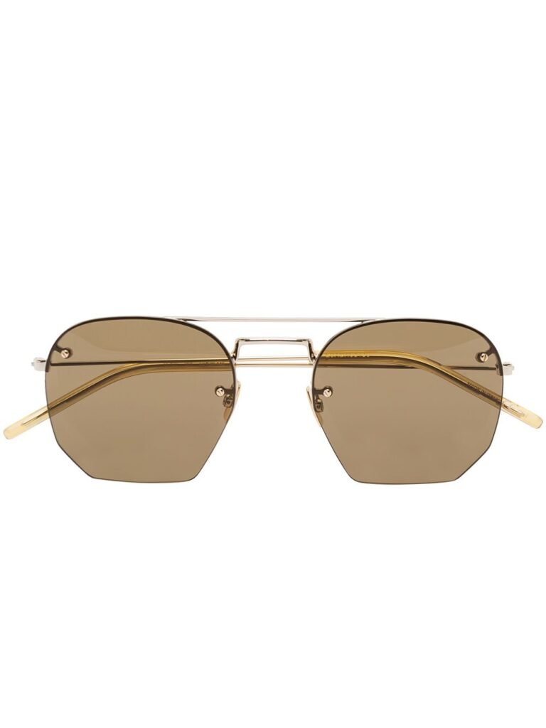 Saint Laurent Eyewear SL422 geometric-frame sunglasses