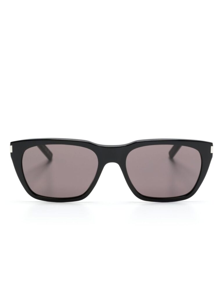 Saint Laurent Eyewear logo-engraved-arm cat-eye sunglasses