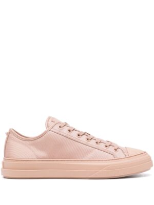 Valentino Garavani logo-patch lace-up sneakers