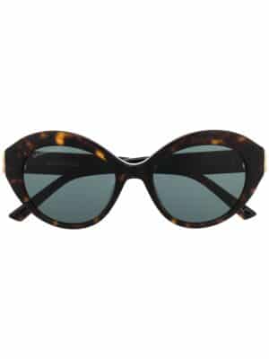 Balenciaga Eyewear Dynasty oval-frame sunglasses