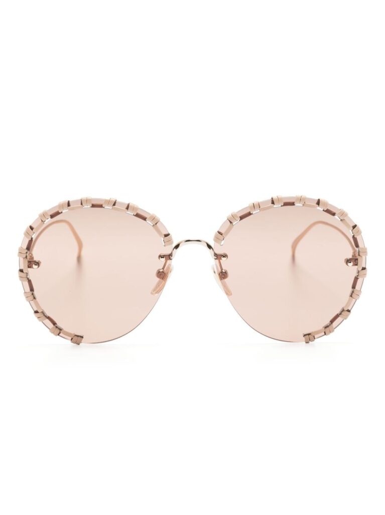 Chloé Eyewear Idora round-frame sunglasses