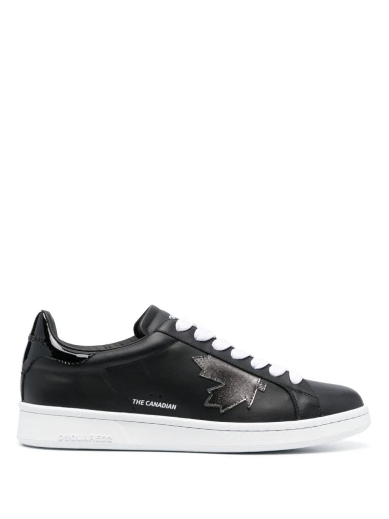 Dsquared2 Boxer leather low-top sneakers