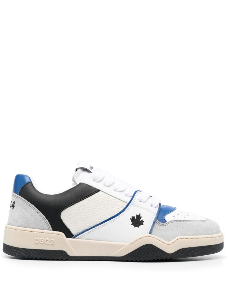 Dsquared2 Spider leather low-top sneakers