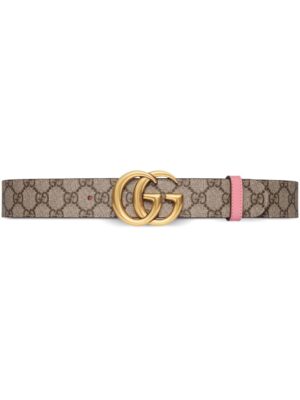 Gucci Double G buckle reversible belt