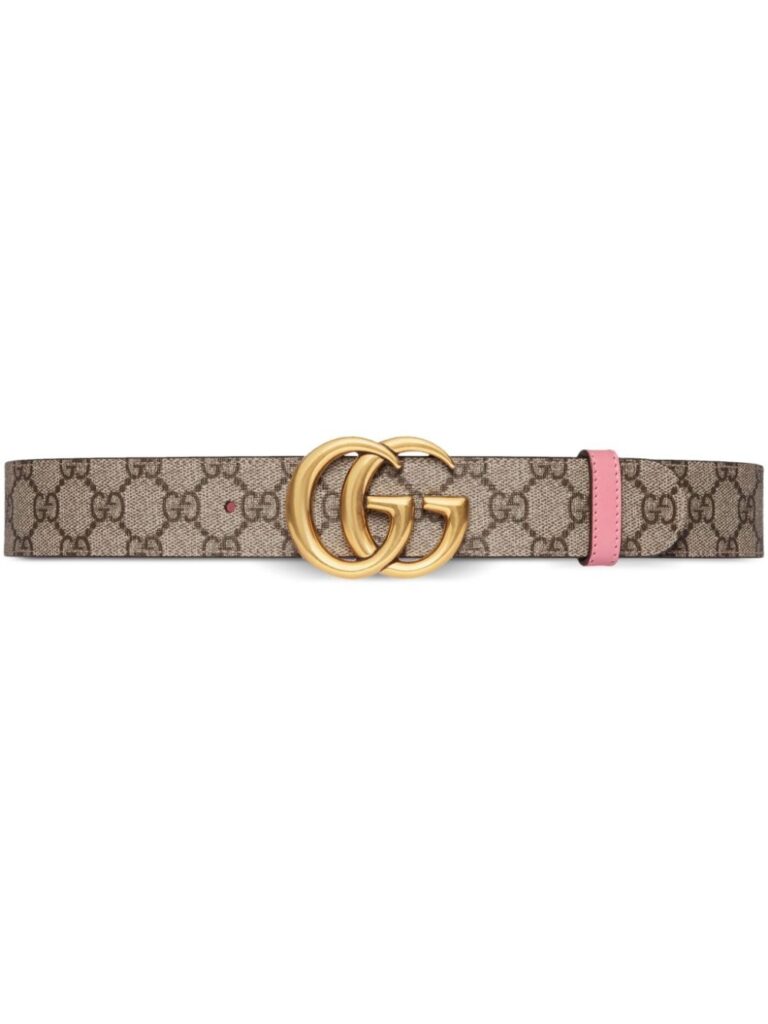 Gucci Double G buckle reversible belt