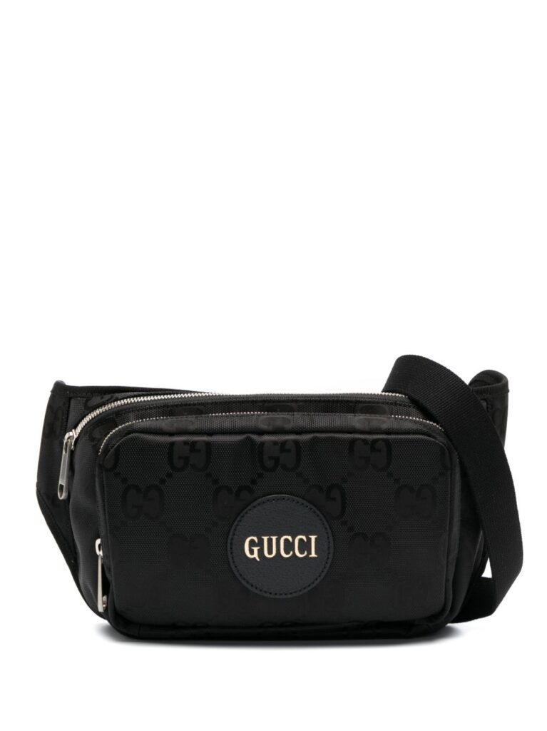 Gucci Double G logo-patch belt bag