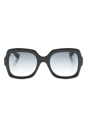 Gucci Eyewear oversized logo-arm sunglasses