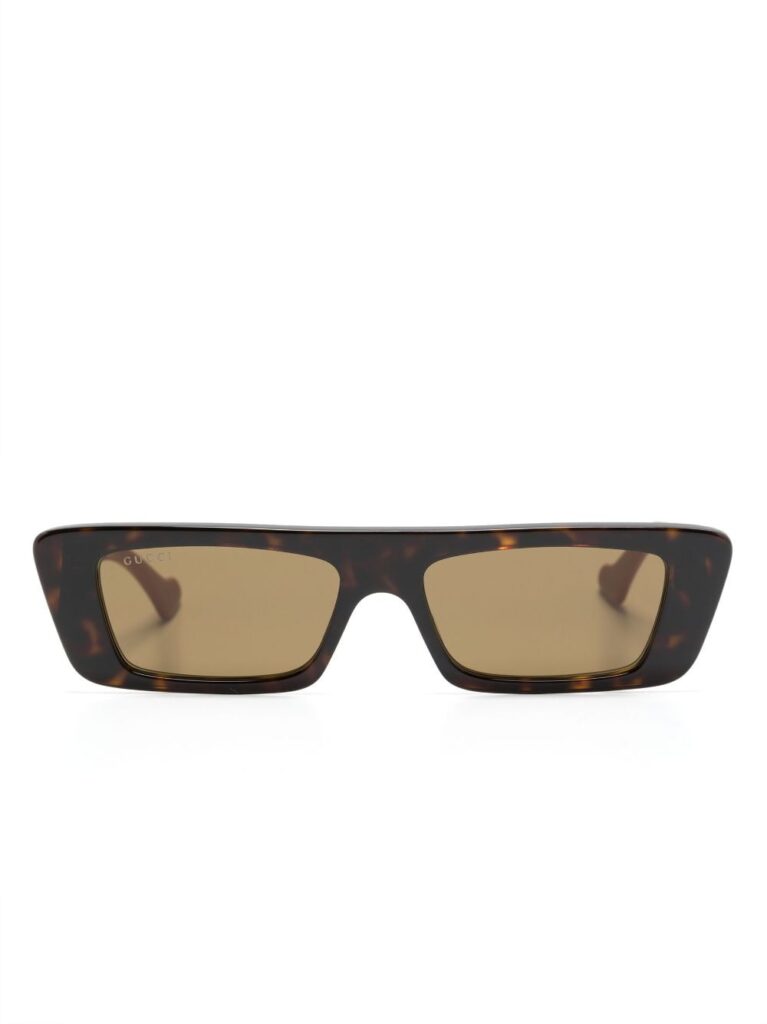Gucci Eyewear square-frame colour-block sunglasses