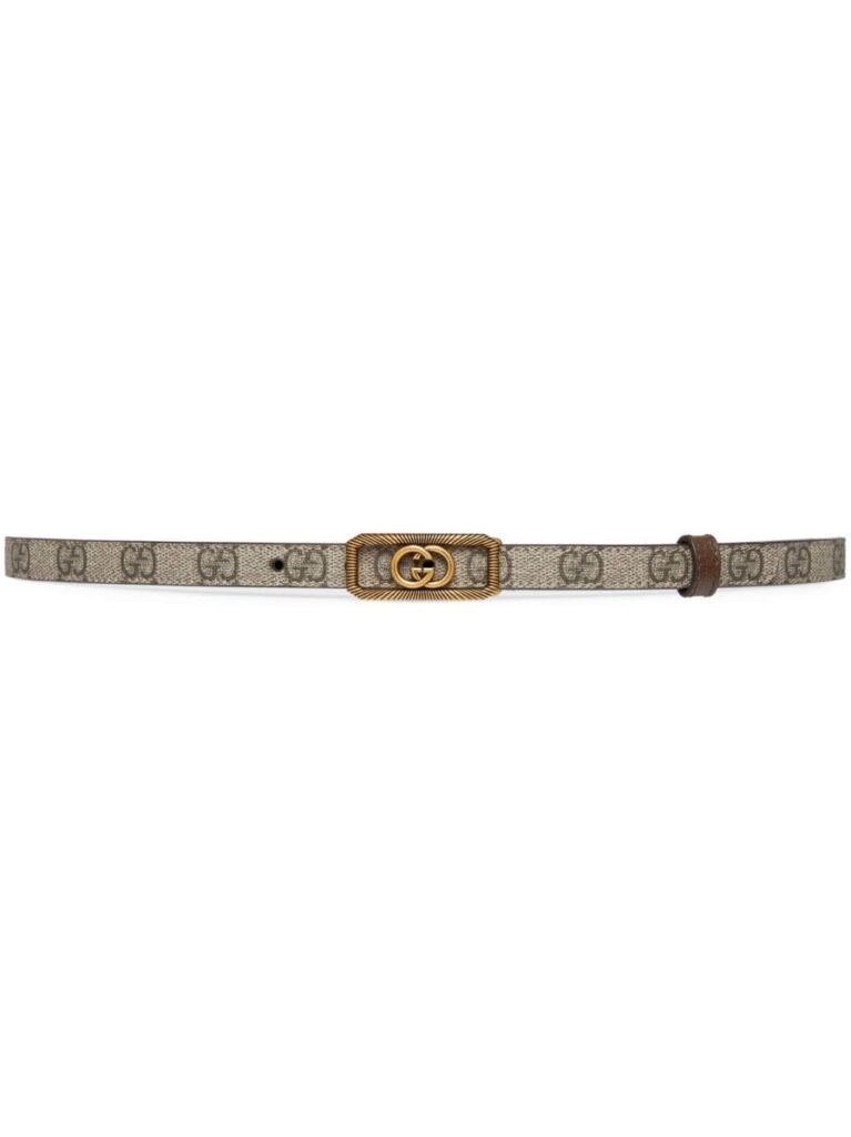 Gucci Interlocking G-buckle thin belt