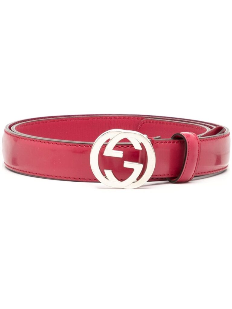 Gucci Interlocking-G leather belt