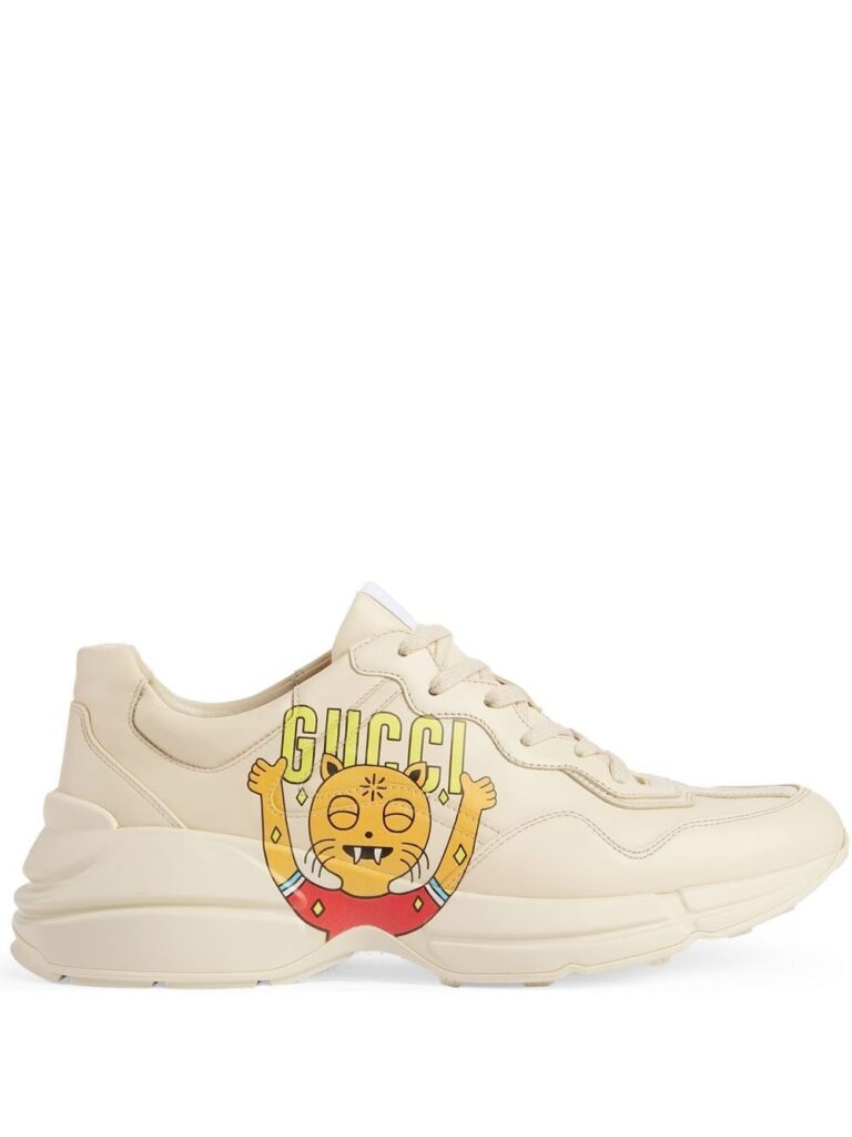 Gucci logo-print chunky-sole sneakers