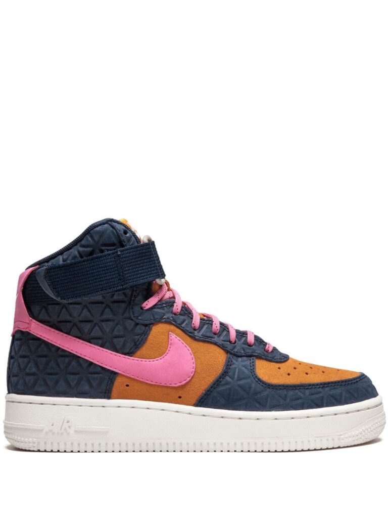 Nike Air Force 1 Hi PRM Suede "Dynamic Pink" sneakers