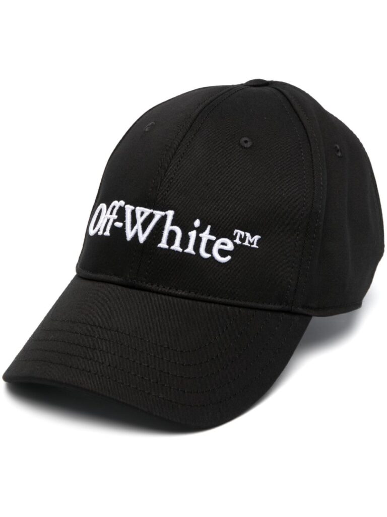 Off-White logo-embroidered baseball cap