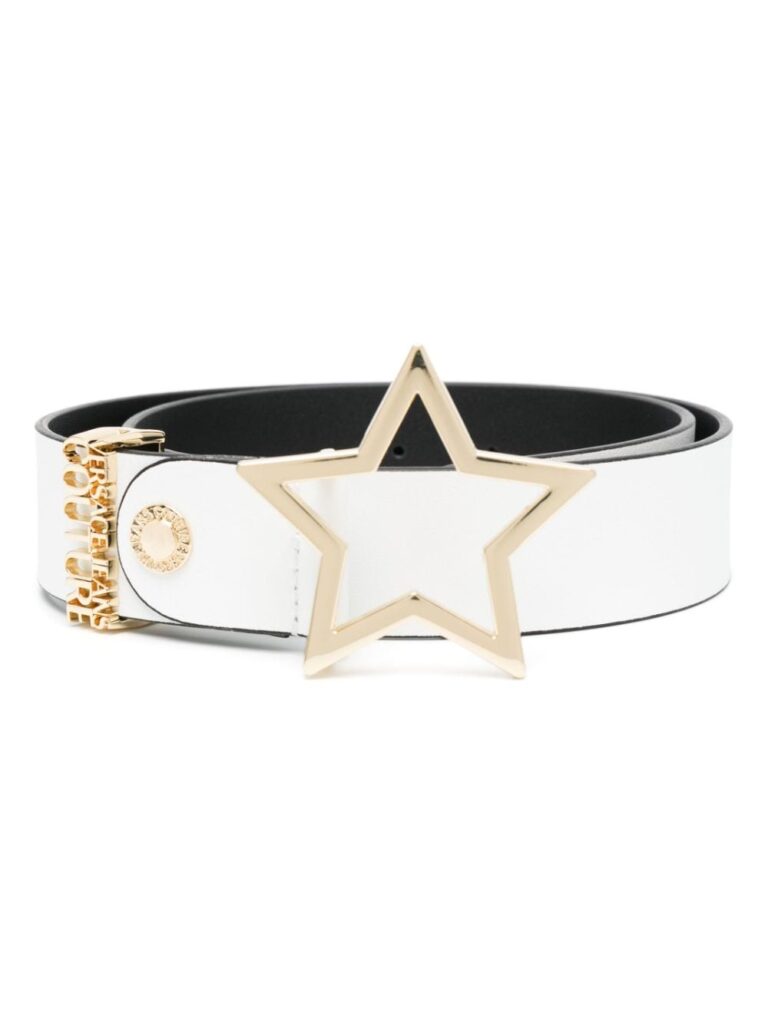 Versace Jeans Couture star-shaped buckle leather belt