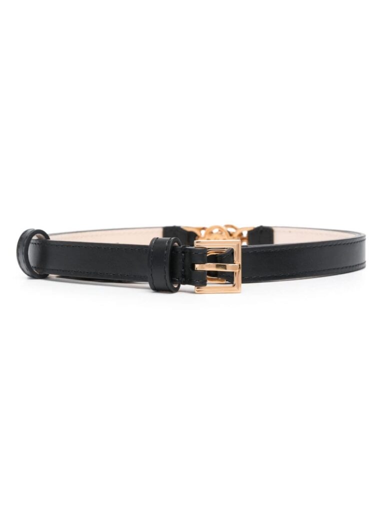 Versace Medusa-detail leather belt