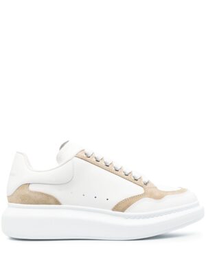 Alexander McQueen two-tone lace-up sneakers