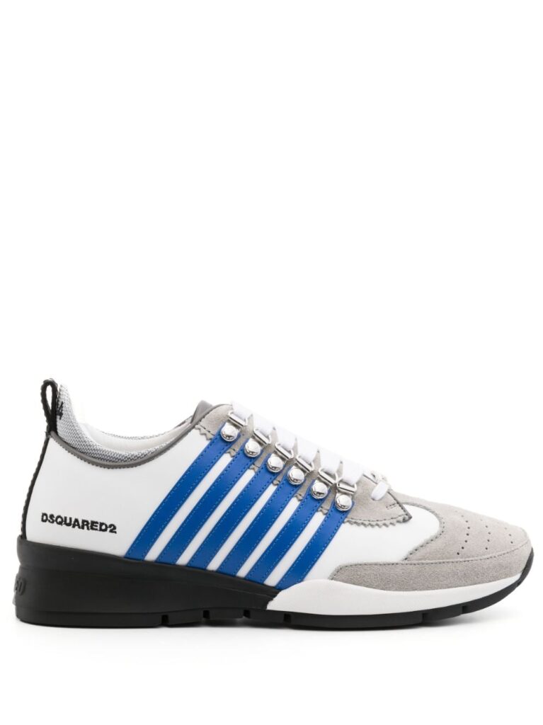 Dsquared2 Boxer striped low-top sneakers