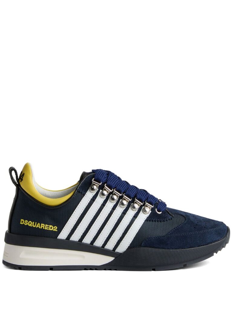 Dsquared2 striped low-top sneakers