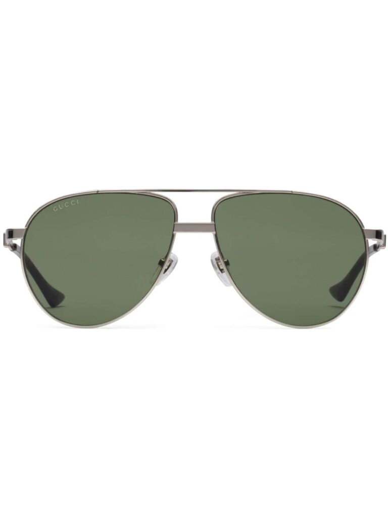 Gucci Eyewear logo-print oversize-frame sunglasses