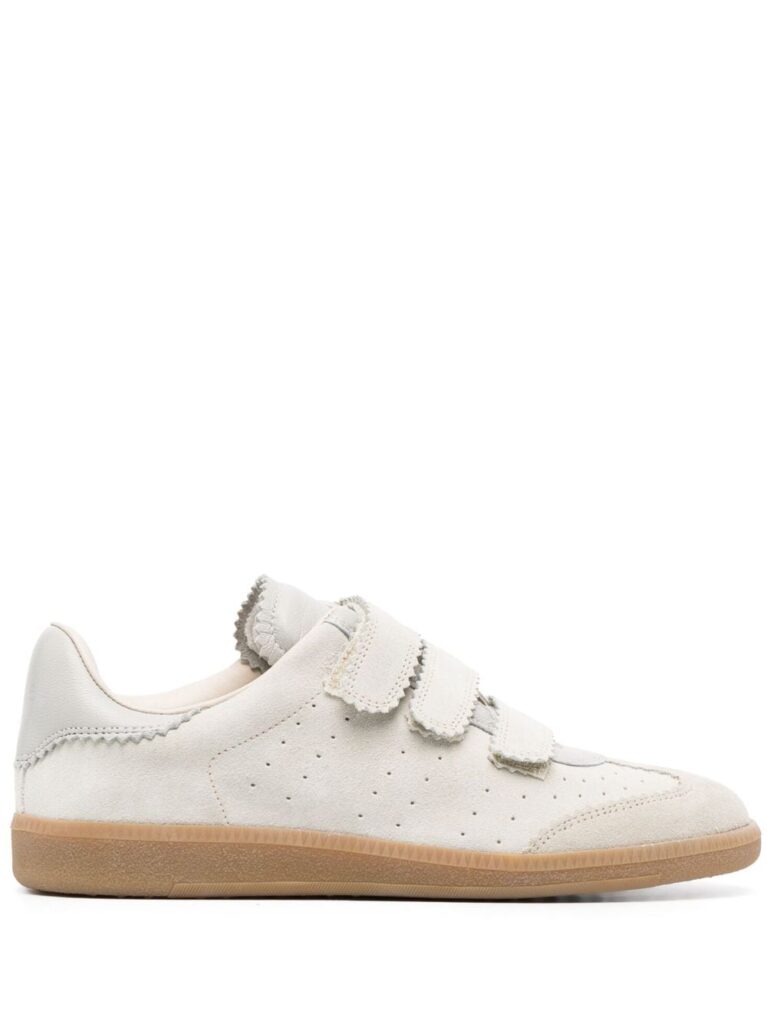 ISABEL MARANT Beth low-top leather sneakers