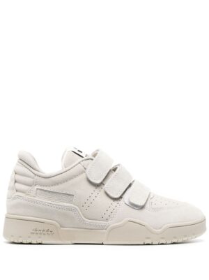 ISABEL MARANT logo-patch low-top sneakers