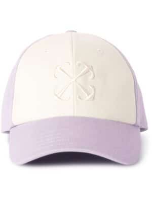 Off-White Arrow-embroidery baseball cap