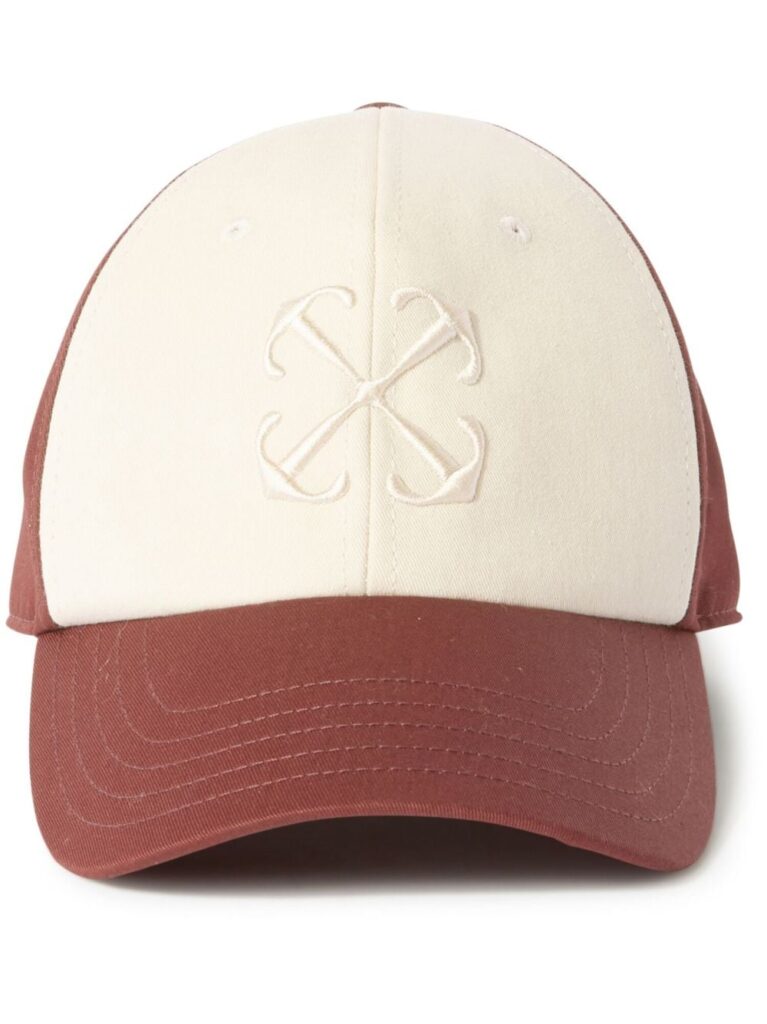 Off-White Arrows-embroidered baseball cap