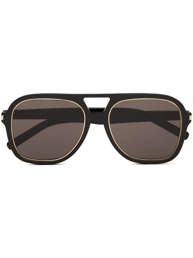 Saint Laurent Eyewear SL 602 Rim pilot-frame sunglasses
